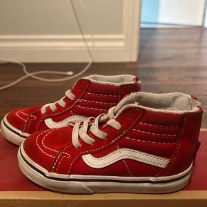 Toddler Vans size 8